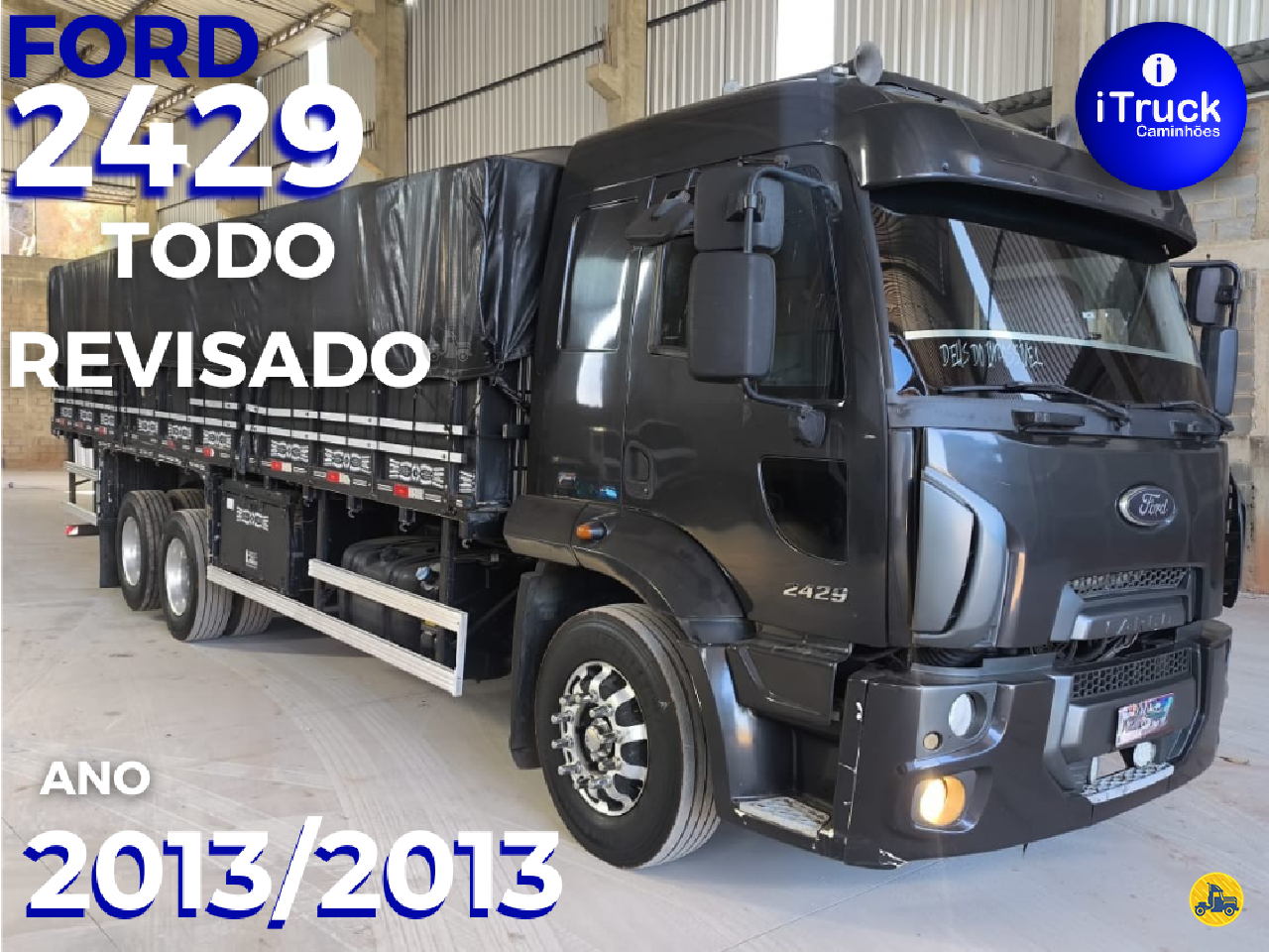 CAMINHAO FORD CARGO 2429 Graneleiro Truck 6x2 iTruck Caminhões VITORIA ESPÍRITO SANTO ES